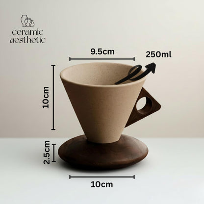 Handmade Japanese Minimalist Coffee Mug