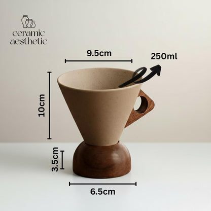 Handmade Japanese Minimalist Coffee Mug