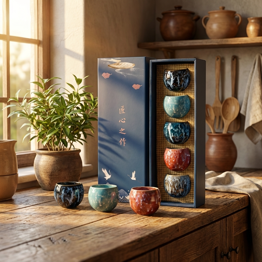 Elemental Coffee / Tea Cup Gift Set