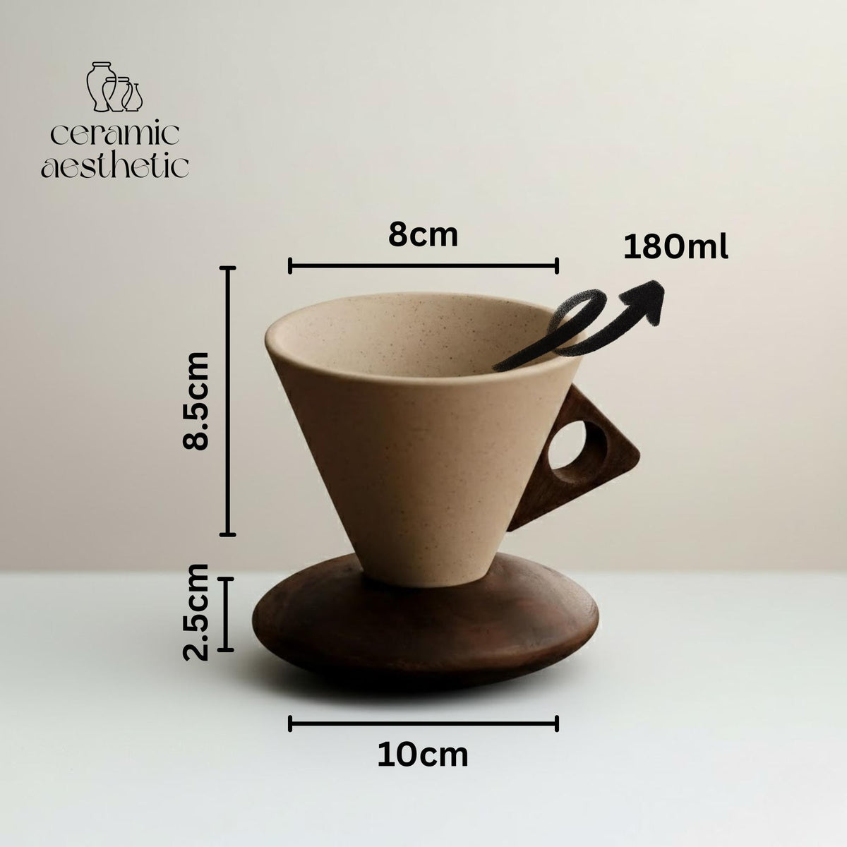Handmade Japanese Minimalist Coffee Mug