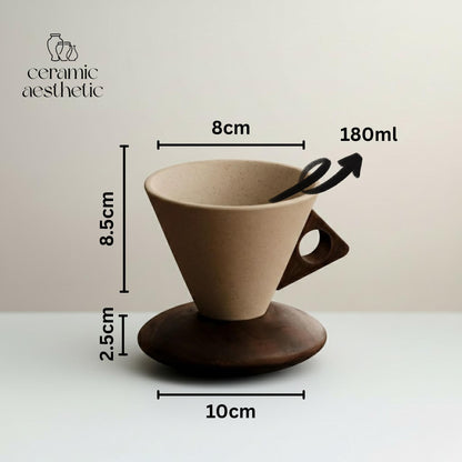Handmade Japanese Minimalist Coffee Mug