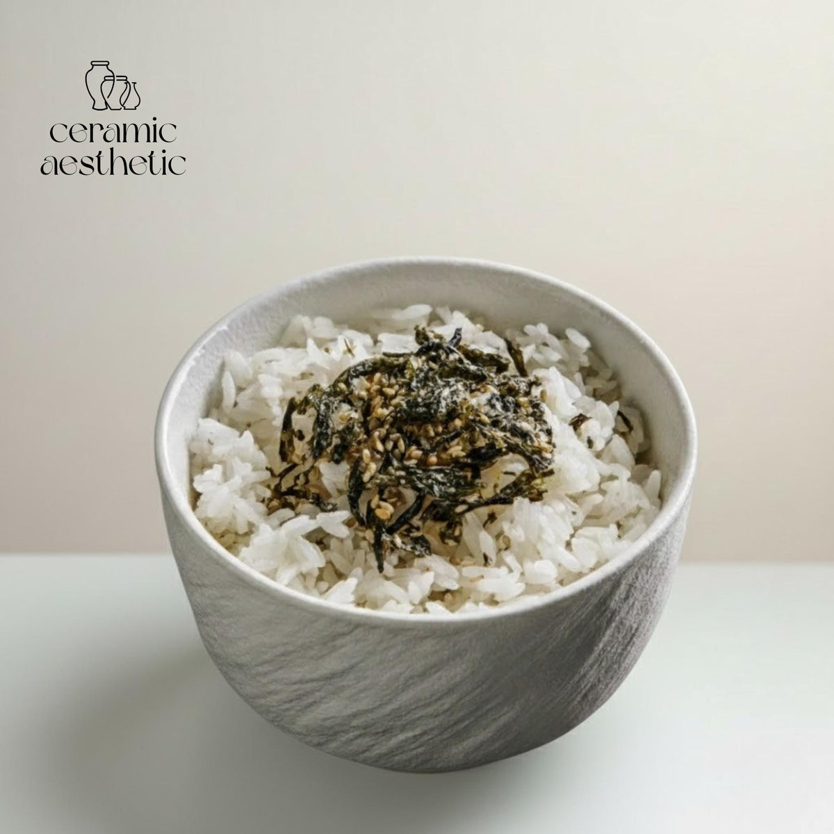 Stone Pattern Ceramic Bowl | Japanese Tea Ceremony Dinnerware