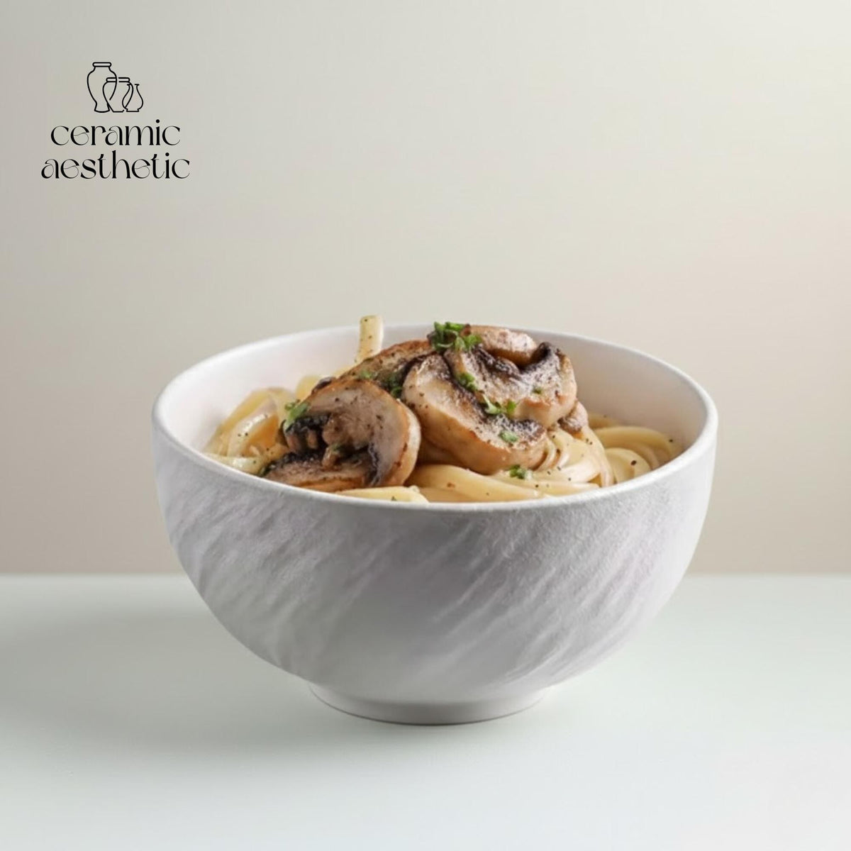 Stone Pattern Ceramic Bowl | Japanese Tea Ceremony Dinnerware