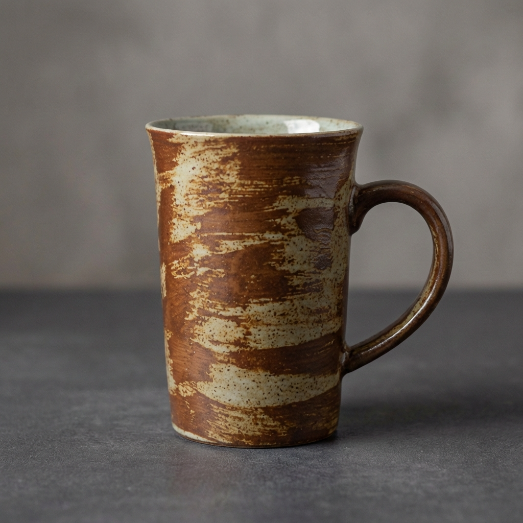 Set of 4 - Vintage Terra Forma Coffee Cups