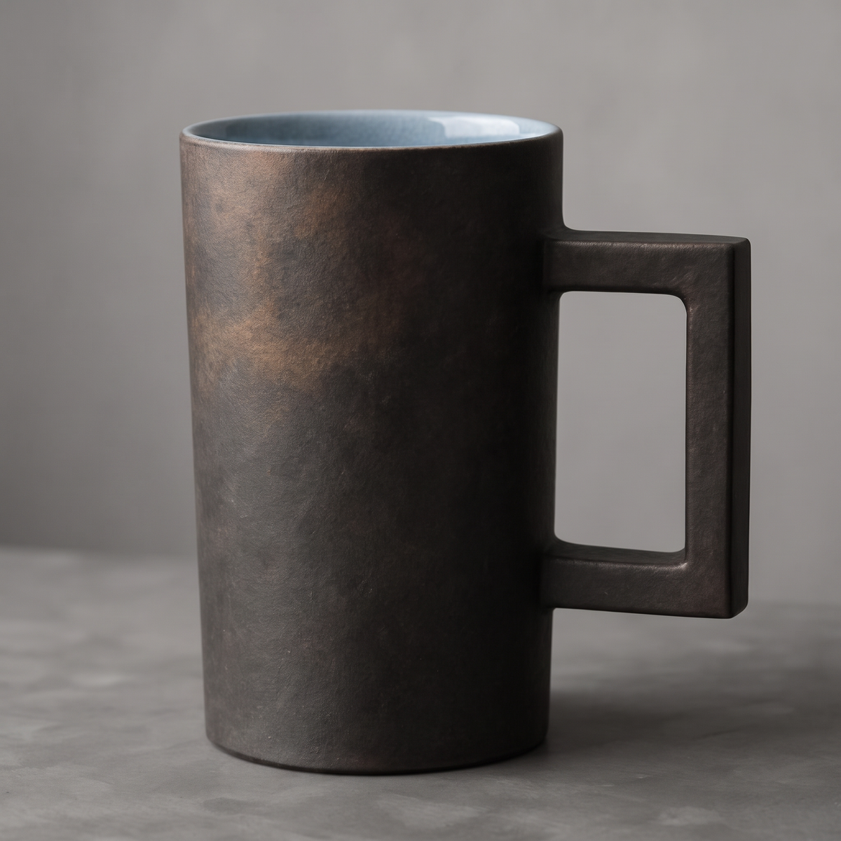 Set Of 4 - Vintage Industrial Coffee Cups
