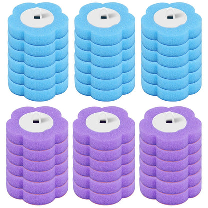 Disposable Toilet Brush Kit With Scented Refill Heads
