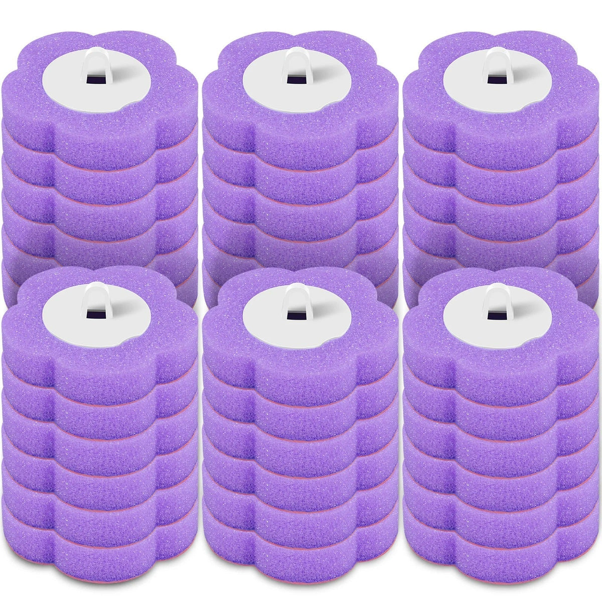 Disposable Toilet Brush Kit With Scented Refill Heads