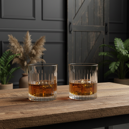 Classic Old Fashioned Whiskey Glass